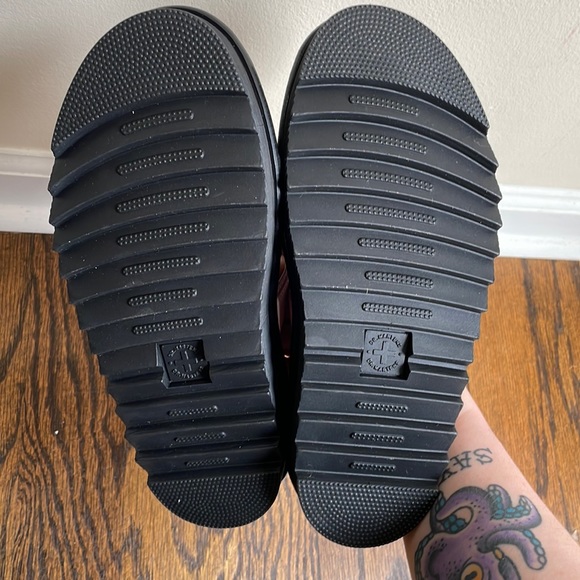 Dr Martens Docs Soft Wair Blaire Slide Sandals Platform Pink - Picture 8 of 8